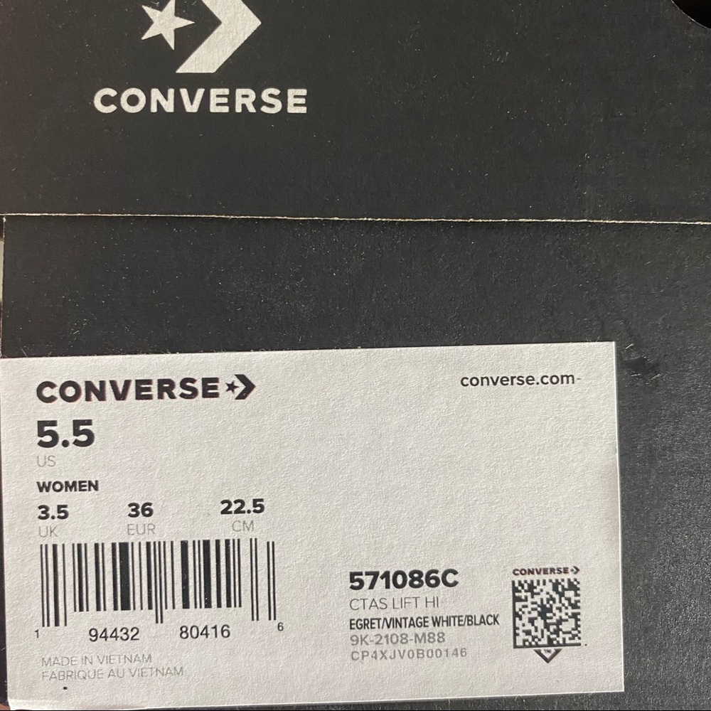 Converse Women’s Chuck Star It's Okay To Wander Platform - Picture 7 of 10
